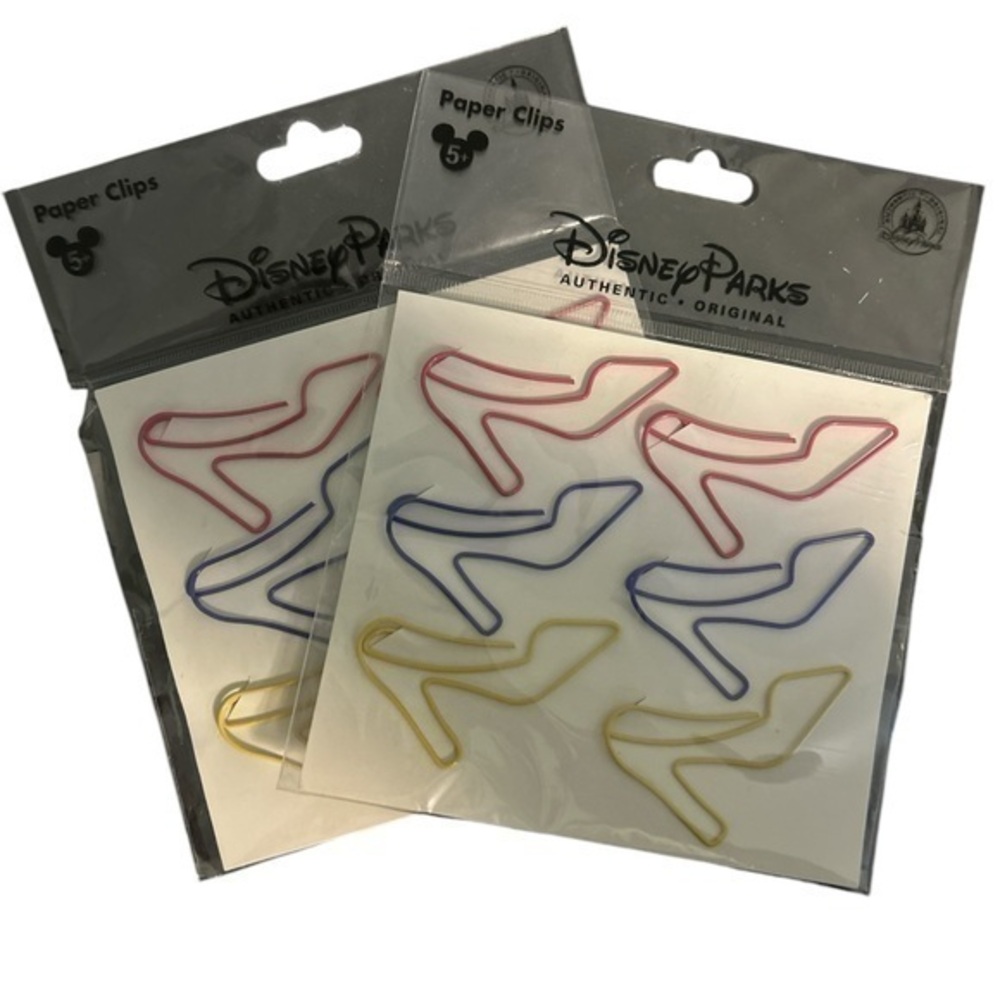 Disney Princess paper clips large multiple colors new